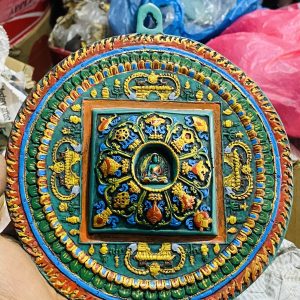 Mandala design buddha Mask