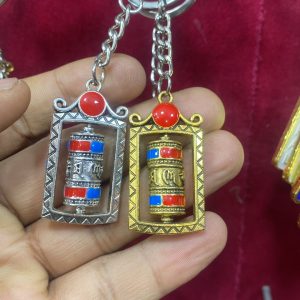 Frame type Prayer wheel Keyrings