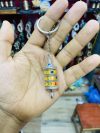 Golden Prayer wheel keyrings